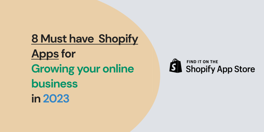 8 Must-Have Shopify Apps